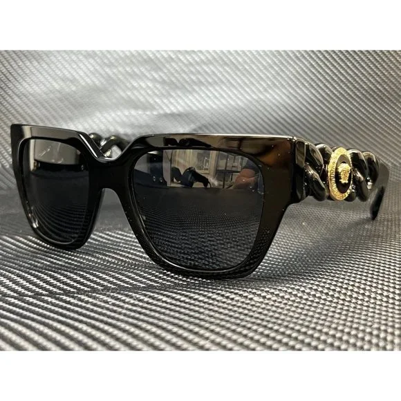 Versace gold trimmed women’s sunglasses Versace VE2264 Sunglasses | LensCrafters main image 4
